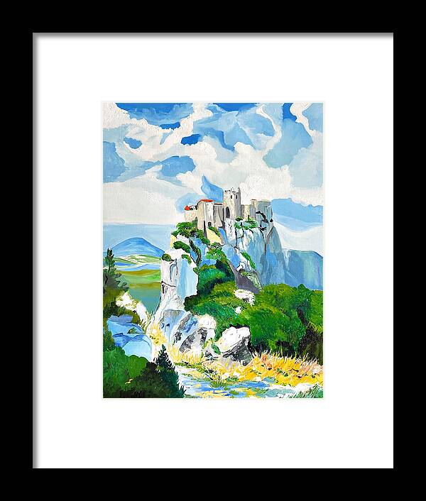 Les Baux de Provence 1 - Framed Print