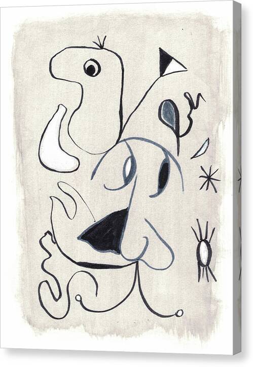 L'homme 1 - Canvas Print