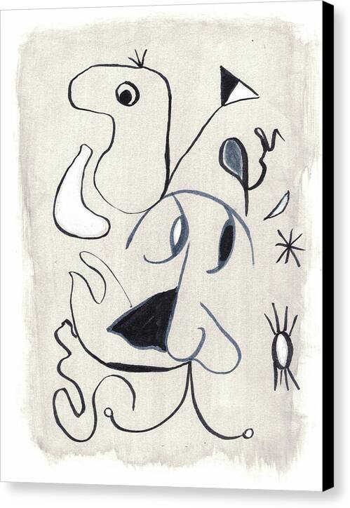 L'homme 1 - Canvas Print