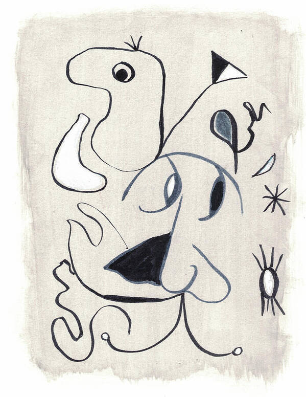 L'homme 1 - Art Print