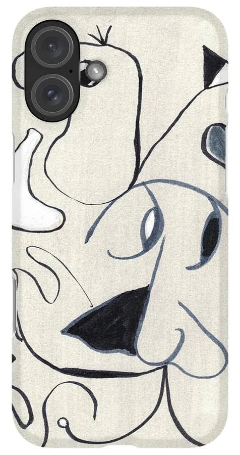 L'homme 1 - Phone Case - Laure Leprince - Artiste Peintre