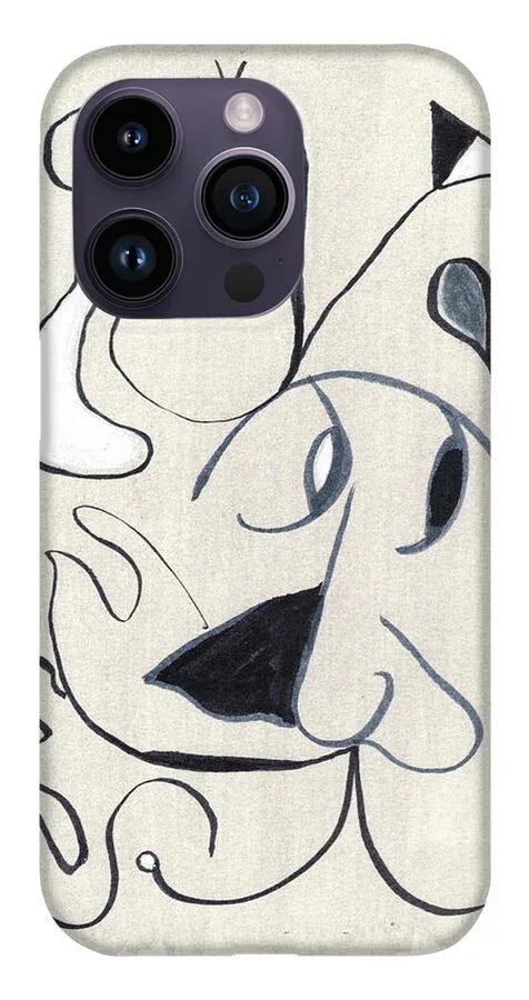 L'homme 1 - Phone Case - Laure Leprince - Artiste Peintre