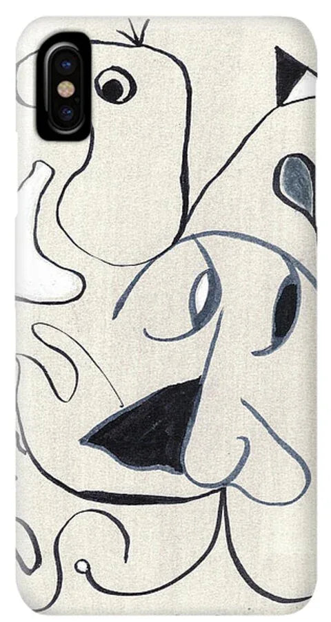 L'homme 1 - Phone Case - Laure Leprince - Artiste Peintre