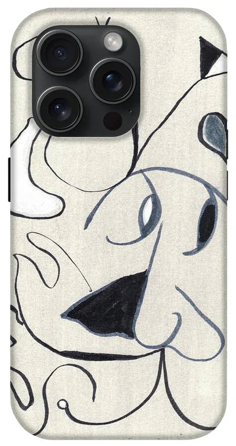 L'homme 1 - Phone Case - Laure Leprince - Artiste Peintre