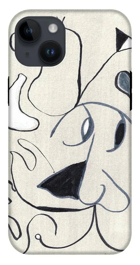 L'homme 1 - Phone Case - Laure Leprince - Artiste Peintre