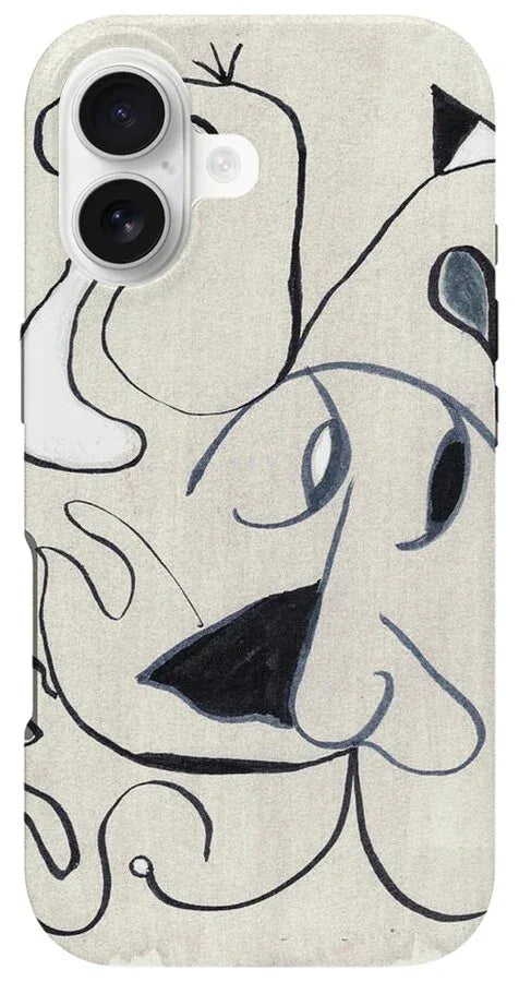 L'homme 1 - Phone Case - Laure Leprince - Artiste Peintre