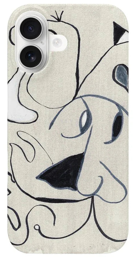 L'homme 1 - Phone Case - Laure Leprince - Artiste Peintre