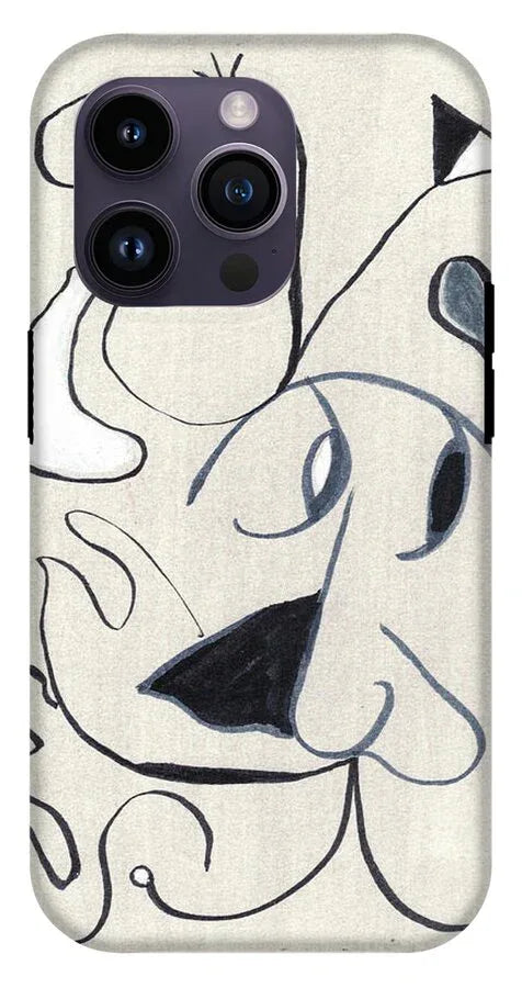 L'homme 1 - Phone Case - Laure Leprince - Artiste Peintre
