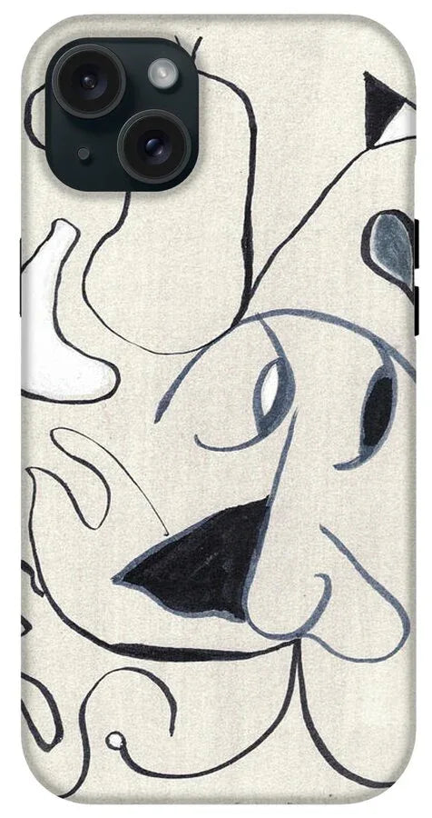 L'homme 1 - Phone Case - Laure Leprince - Artiste Peintre