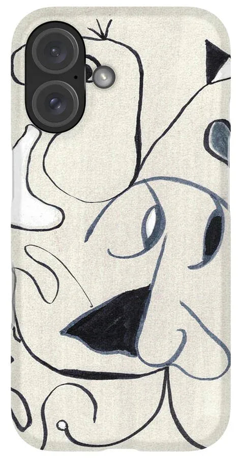 L'homme 1 - Phone Case - Laure Leprince - Artiste Peintre
