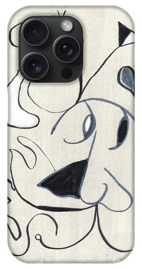 L'homme 1 - Phone Case - Laure Leprince - Artiste Peintre