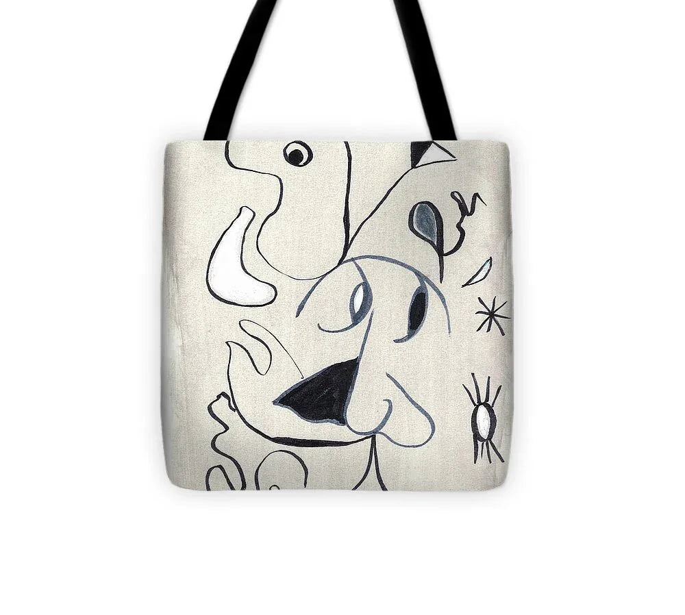 L'homme 1 - Tote Bag - Laure Leprince - Artiste Peintre