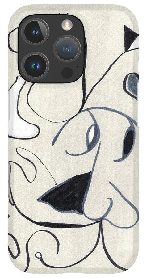L'homme 1 - Phone Case - Laure Leprince - Artiste Peintre