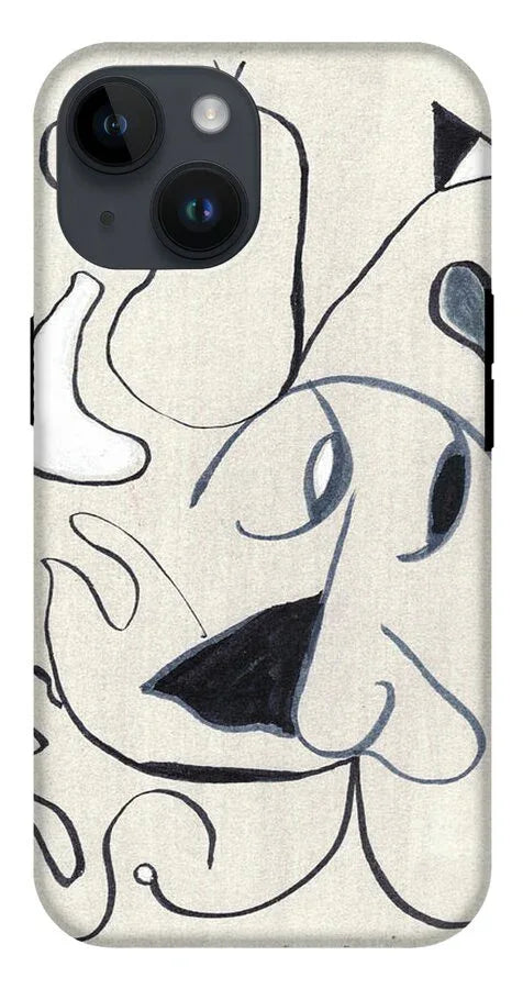 L'homme 1 - Phone Case - Laure Leprince - Artiste Peintre