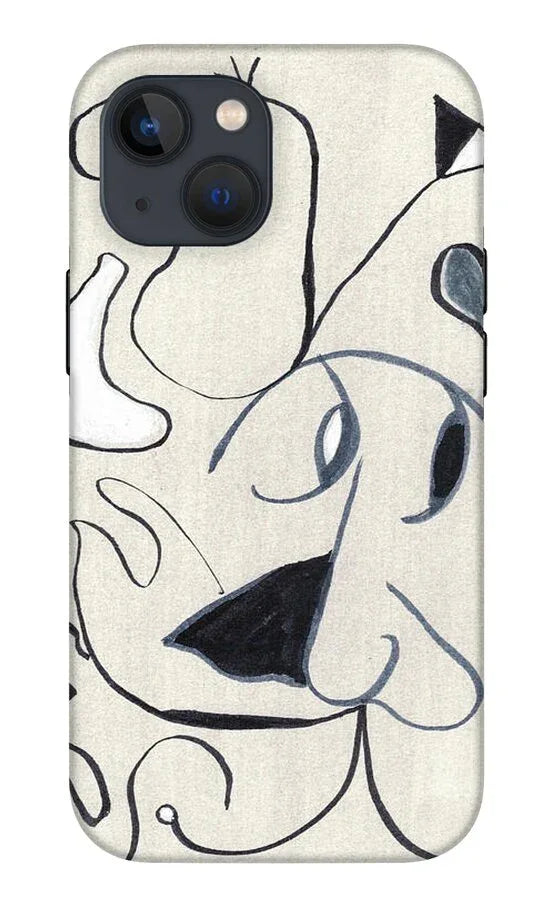L'homme 1 - Phone Case - Laure Leprince - Artiste Peintre