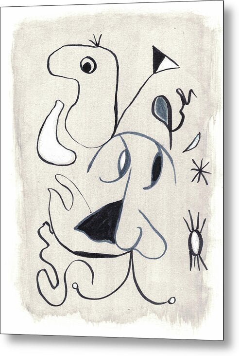 L'homme 1 - Metal Print