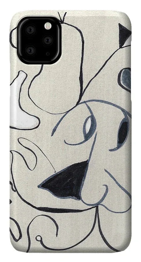 L'homme 1 - Phone Case - Laure Leprince - Artiste Peintre