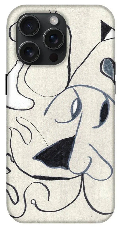 L'homme 1 - Phone Case - Laure Leprince - Artiste Peintre