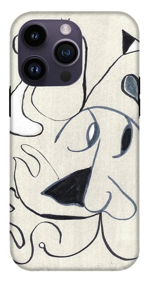 L'homme 1 - Phone Case - Laure Leprince - Artiste Peintre