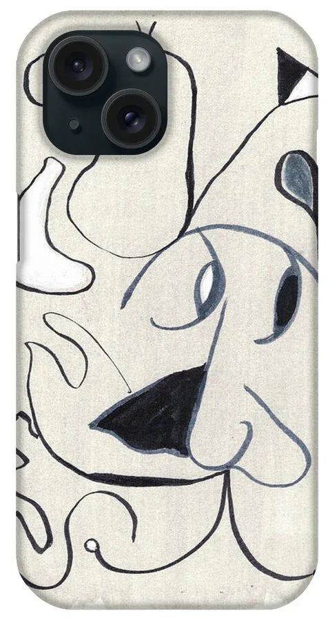L'homme 1 - Phone Case - Laure Leprince - Artiste Peintre