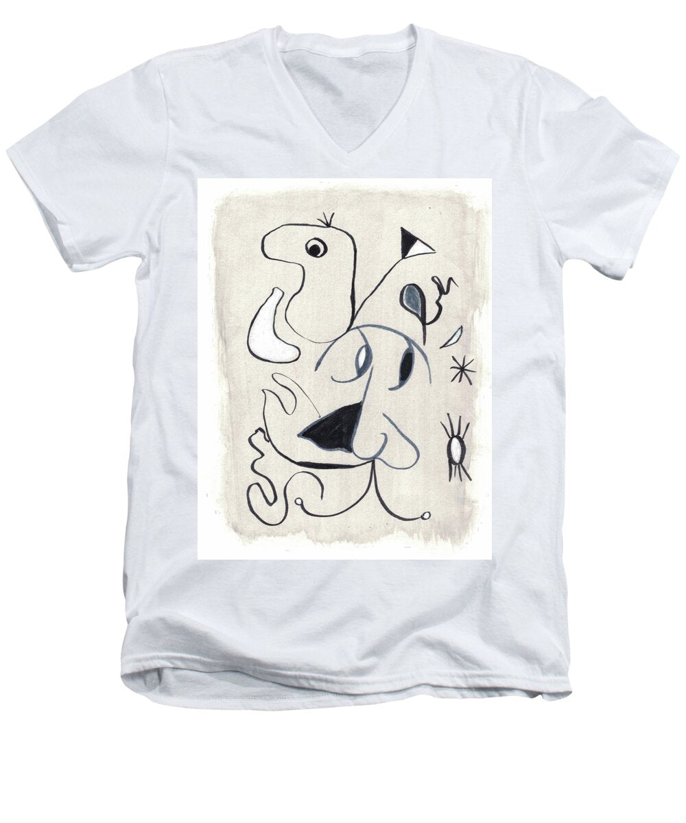 L'homme 1 - Men's V-Neck T-Shirt