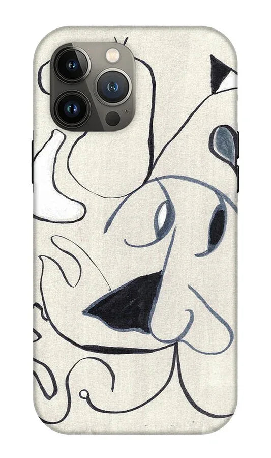 L'homme 1 - Phone Case - Laure Leprince - Artiste Peintre