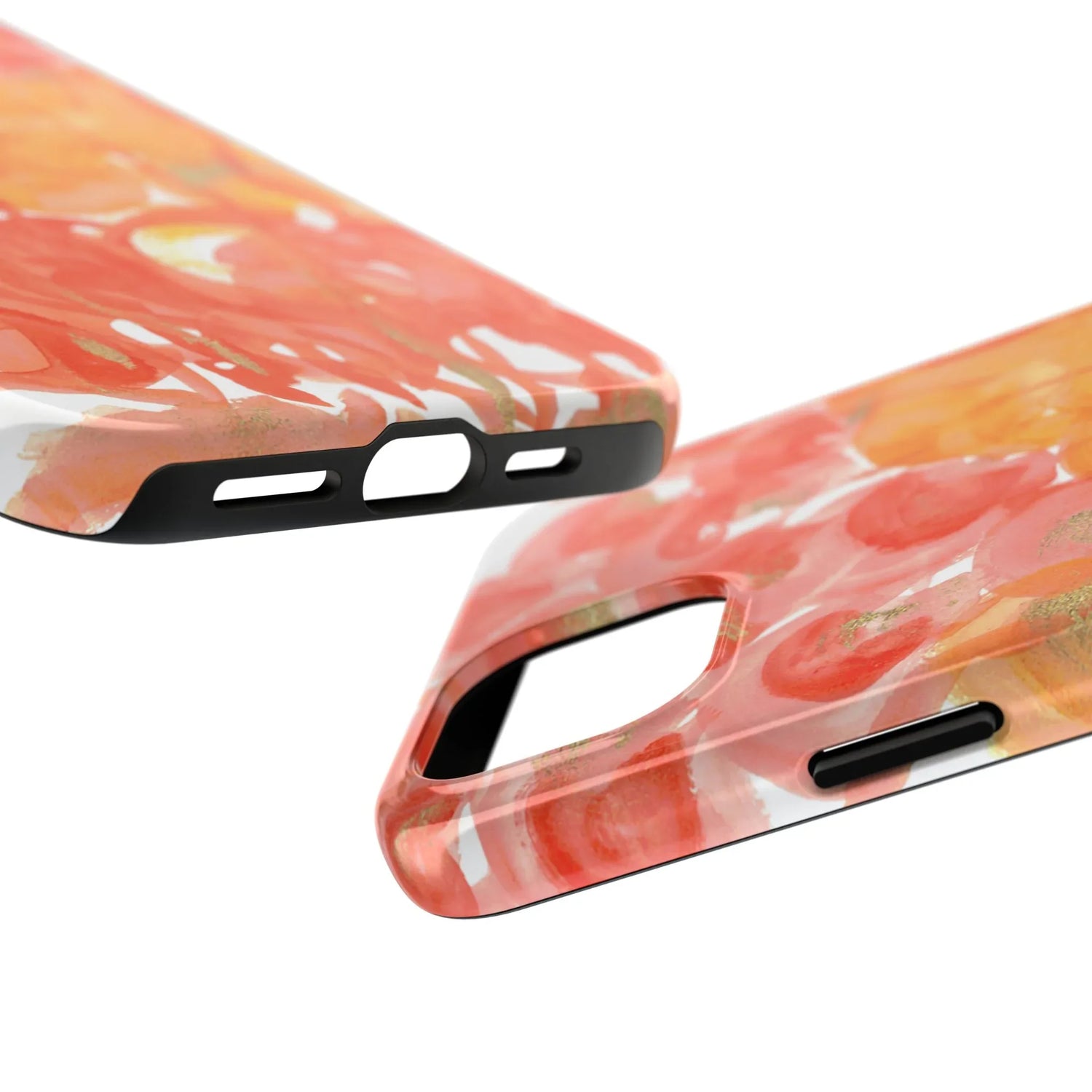 Tough iPhone Case Sunrice Flora — Watercolor - Laure Leprince - Artiste Peintre