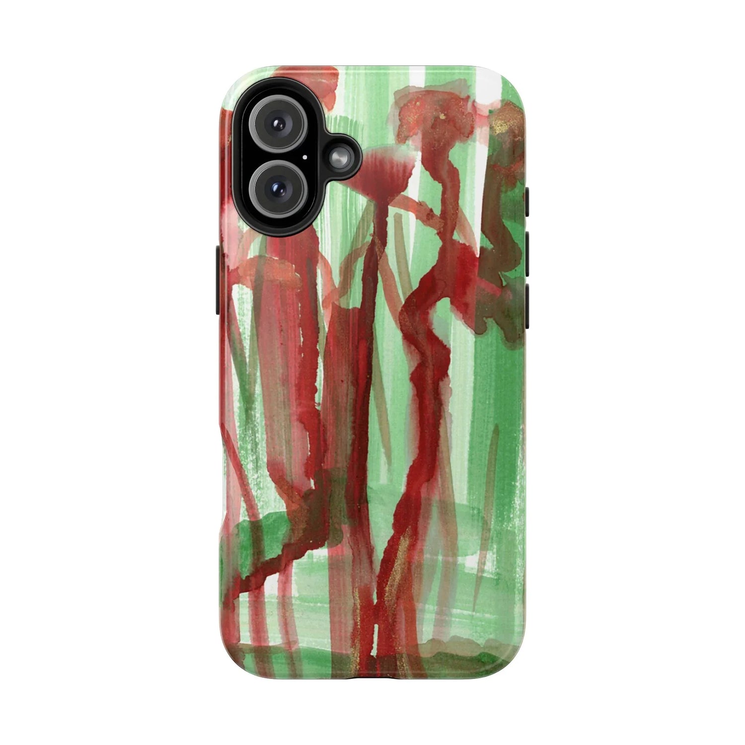 Tough iPhone Case Forest Choir — Watercolor - Laure Leprince - Artiste Peintre