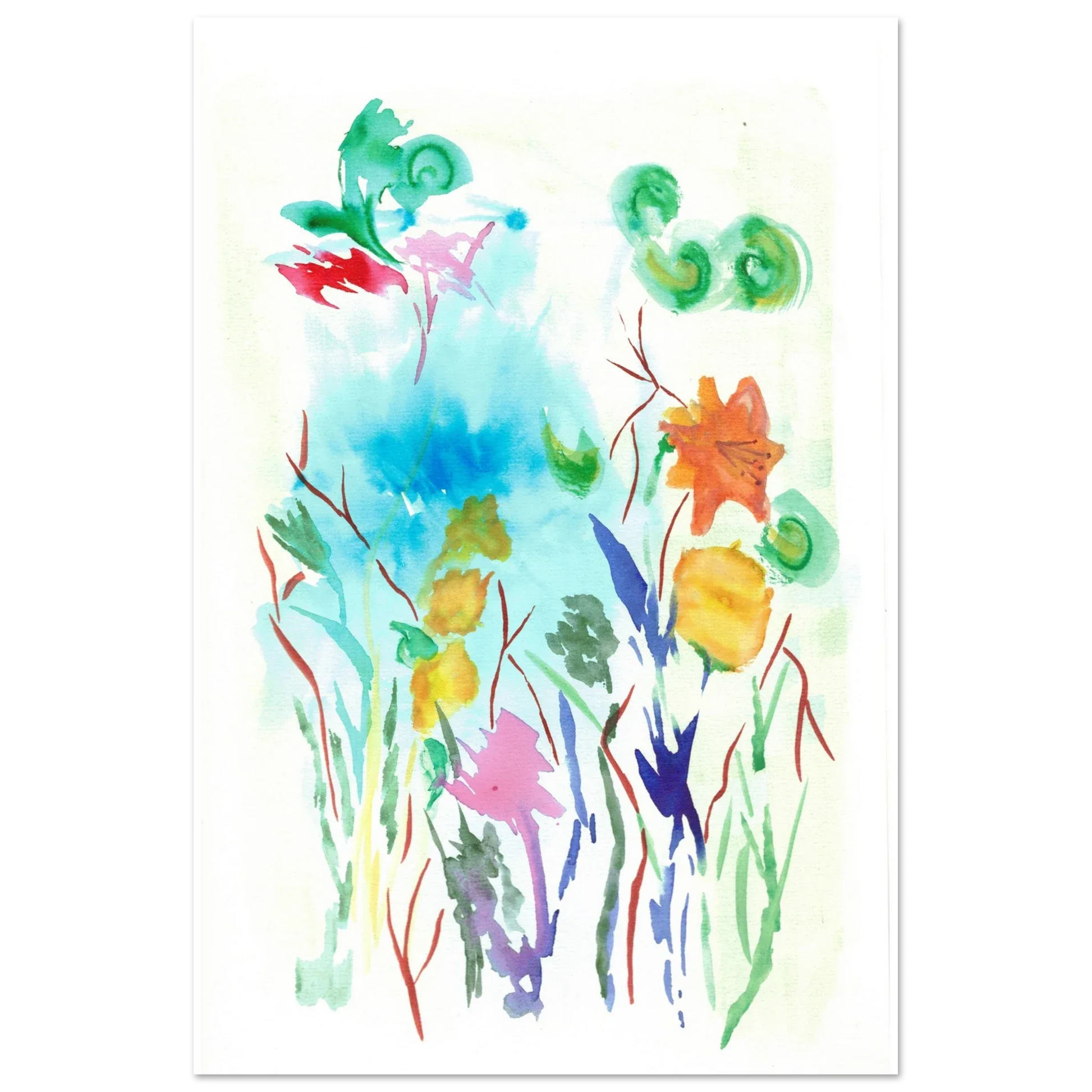 Impression sur aluminium DIBOND® bouquet – Élégance moderne et durabilité professionnelle - Laure Leprince - Artiste Peintre