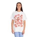Abstract Rosee Petale T-Shirt — Bright Watercolor Square Art Tee - Laure Leprince - Artiste Peintre