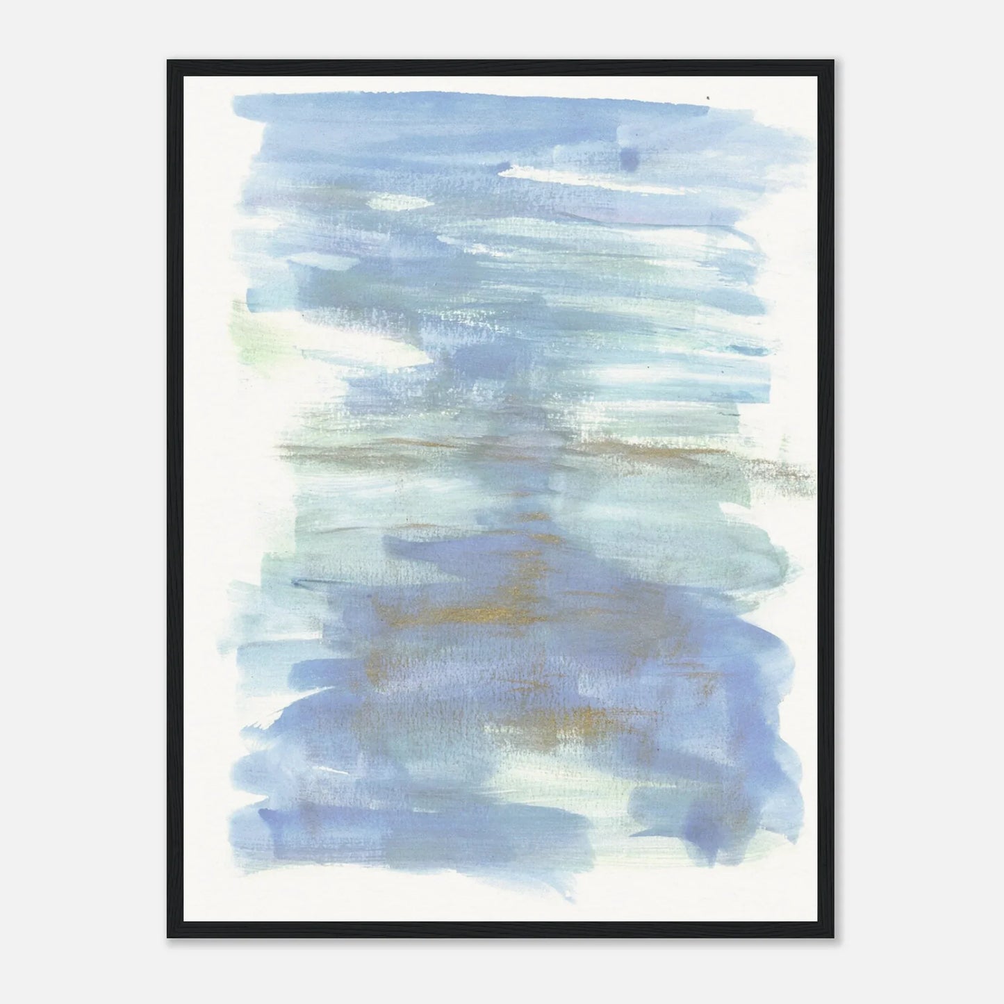 Affiche Encadrée Museum-Quality Matte Paper Aluminium Framed Poste Silent Water - Laure Leprince - Artiste Peintre