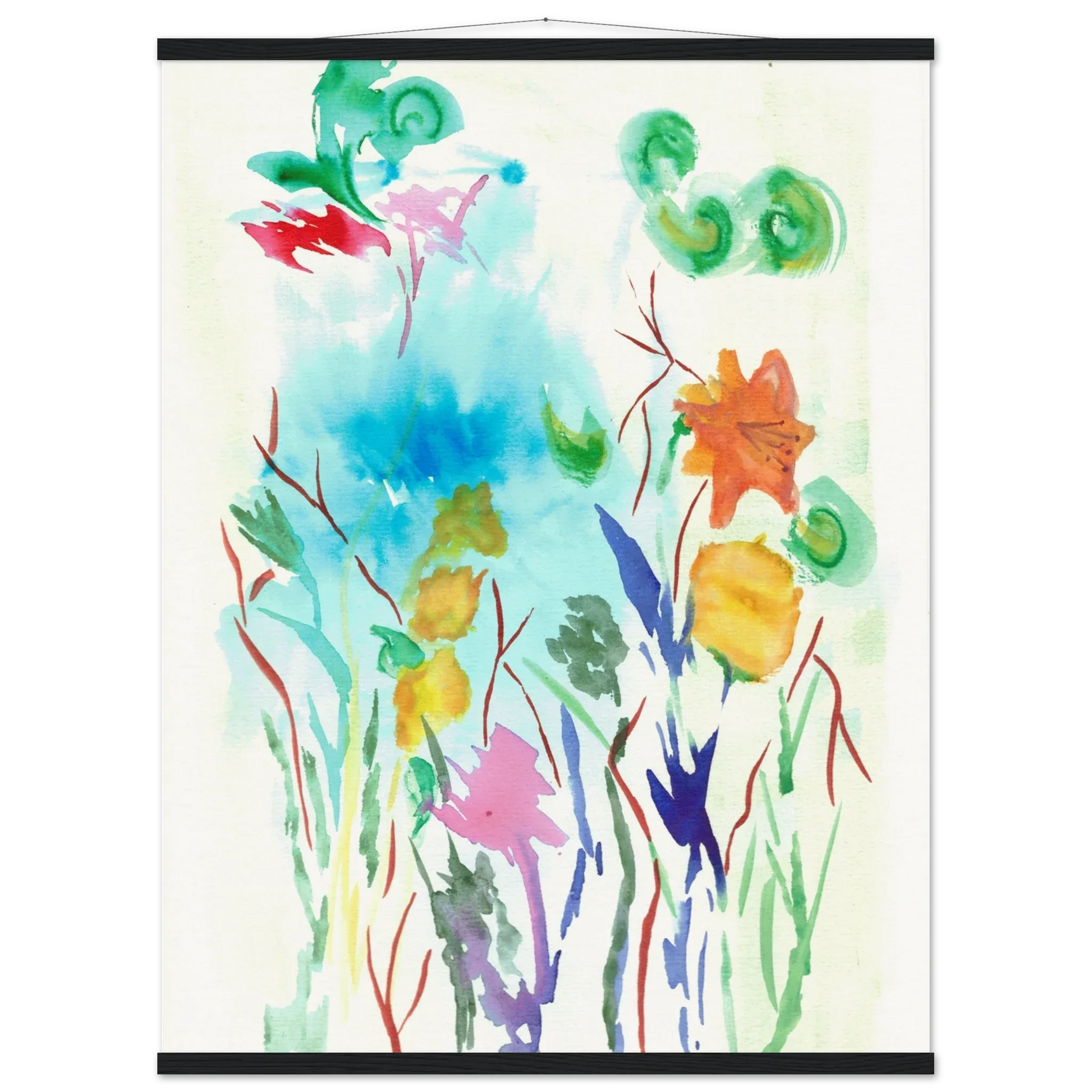 Museum-Quality Matte Paper Poster with Hanger - Laure Leprince - Artiste Peintre