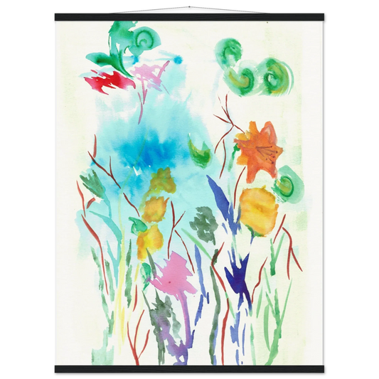 Museum-Quality Matte Paper Poster with Hanger - Laure Leprince - Artiste Peintre