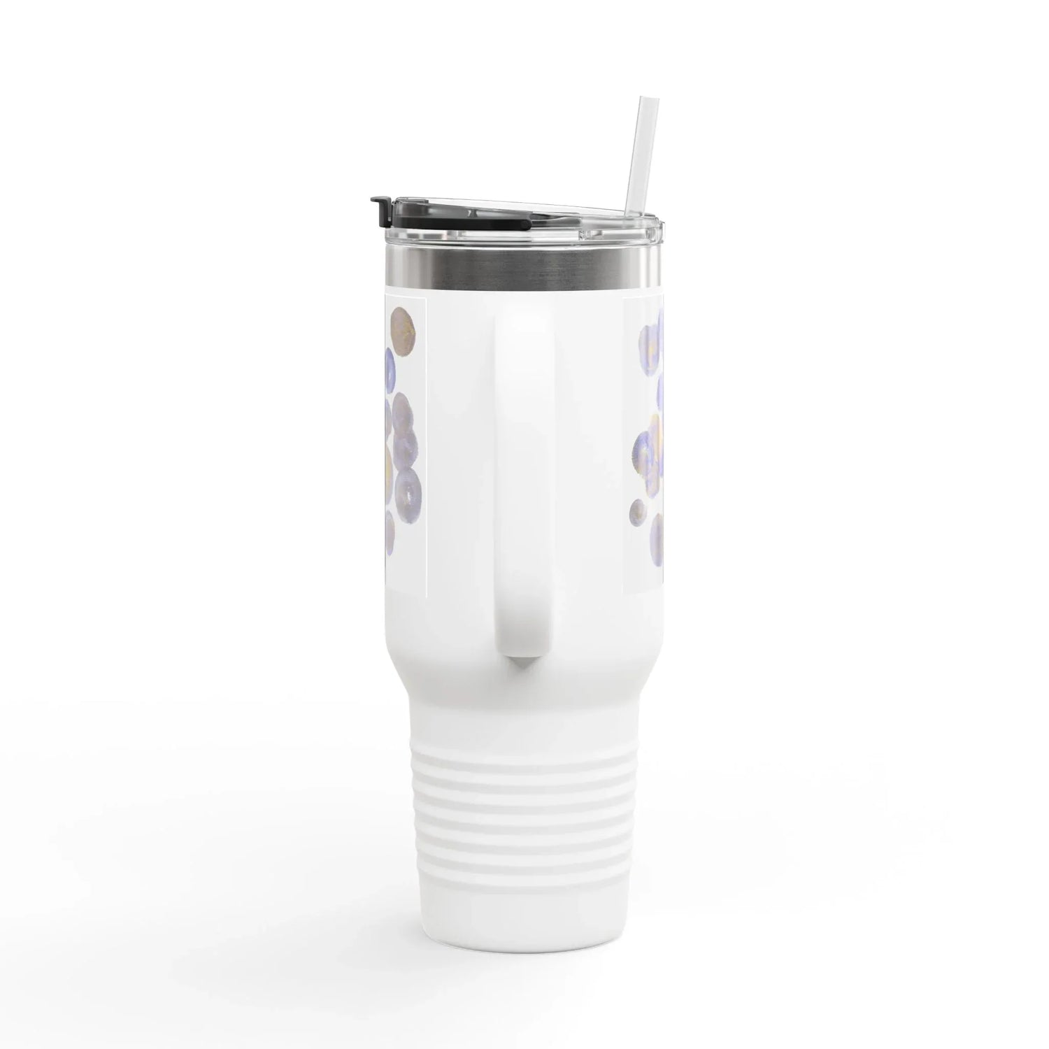 40oz Insulated Travel Mug – Speres Watercolor Design - Laure Leprince - Artiste Peintre