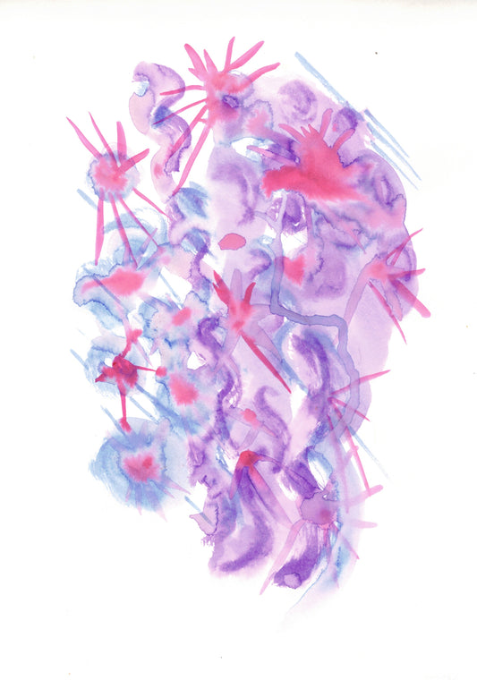 Aquarelle œuvre Originale Numérique 066