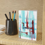 Deco Structures Liquides #16 Leaf Greeting Card - Elegant - Laure Leprince - Artiste Peintre