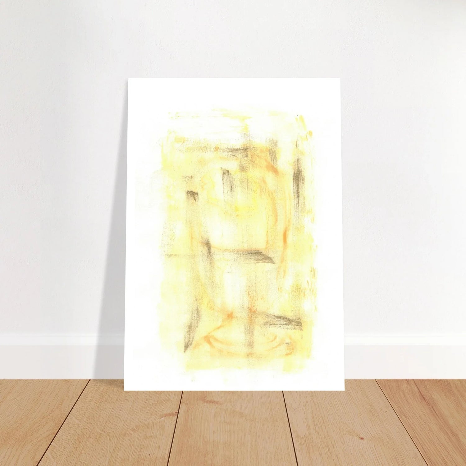 Affiche premium sur papier mat Golden Haze Art mural de qualité supérieure - Laure Leprince - Artiste Peintre