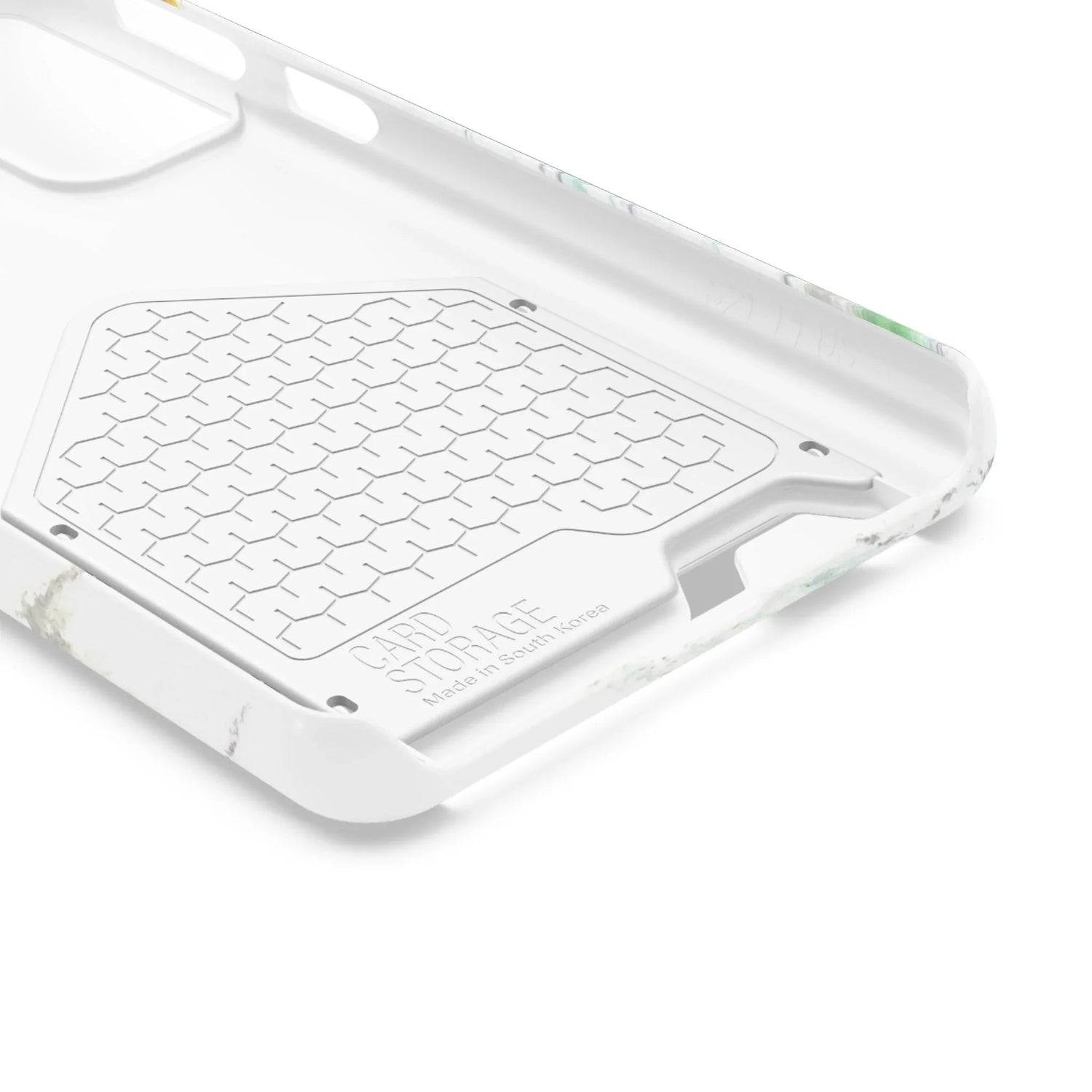 Samsung Phone Card Case Lavander Drift — Yellow Watercolor Flower Wallet - Laure Leprince - Artiste Peintre