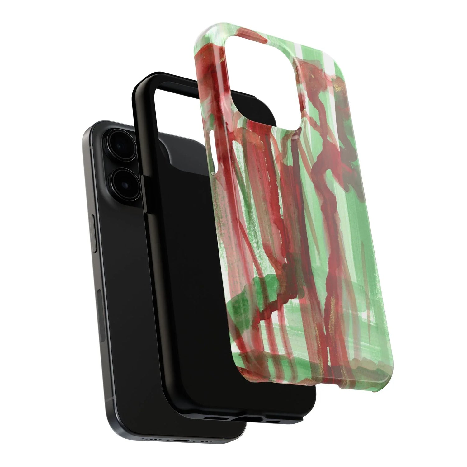 Tough iPhone Case Forest Choir — Watercolor - Laure Leprince - Artiste Peintre