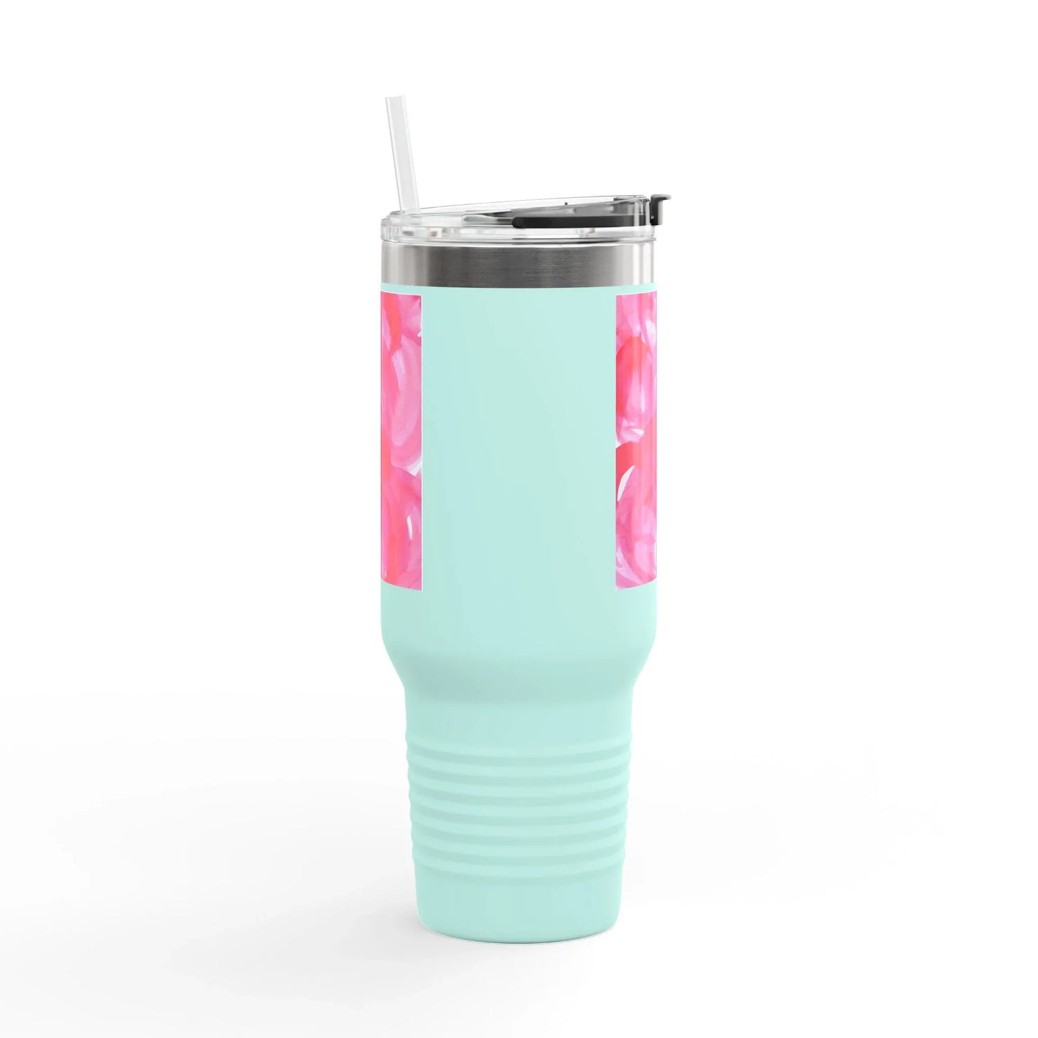 40oz Insulated Travel Mug – Ruy Drift Watercolor Design - Laure Leprince - Artiste Peintre