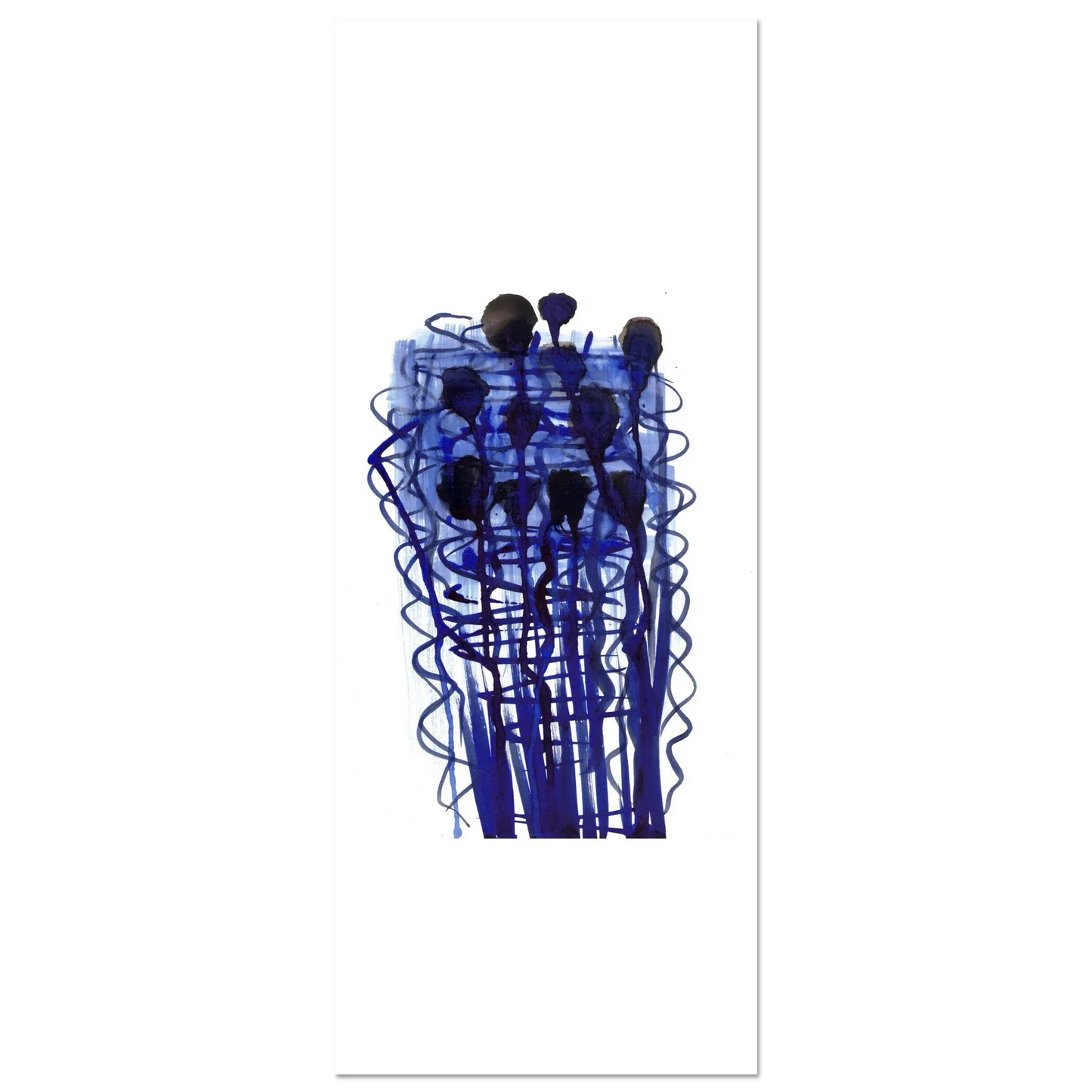 Premium Matte Paper Poster Aquarelle Originale RDJ3-14 - Laure Leprince - Artiste Peintre