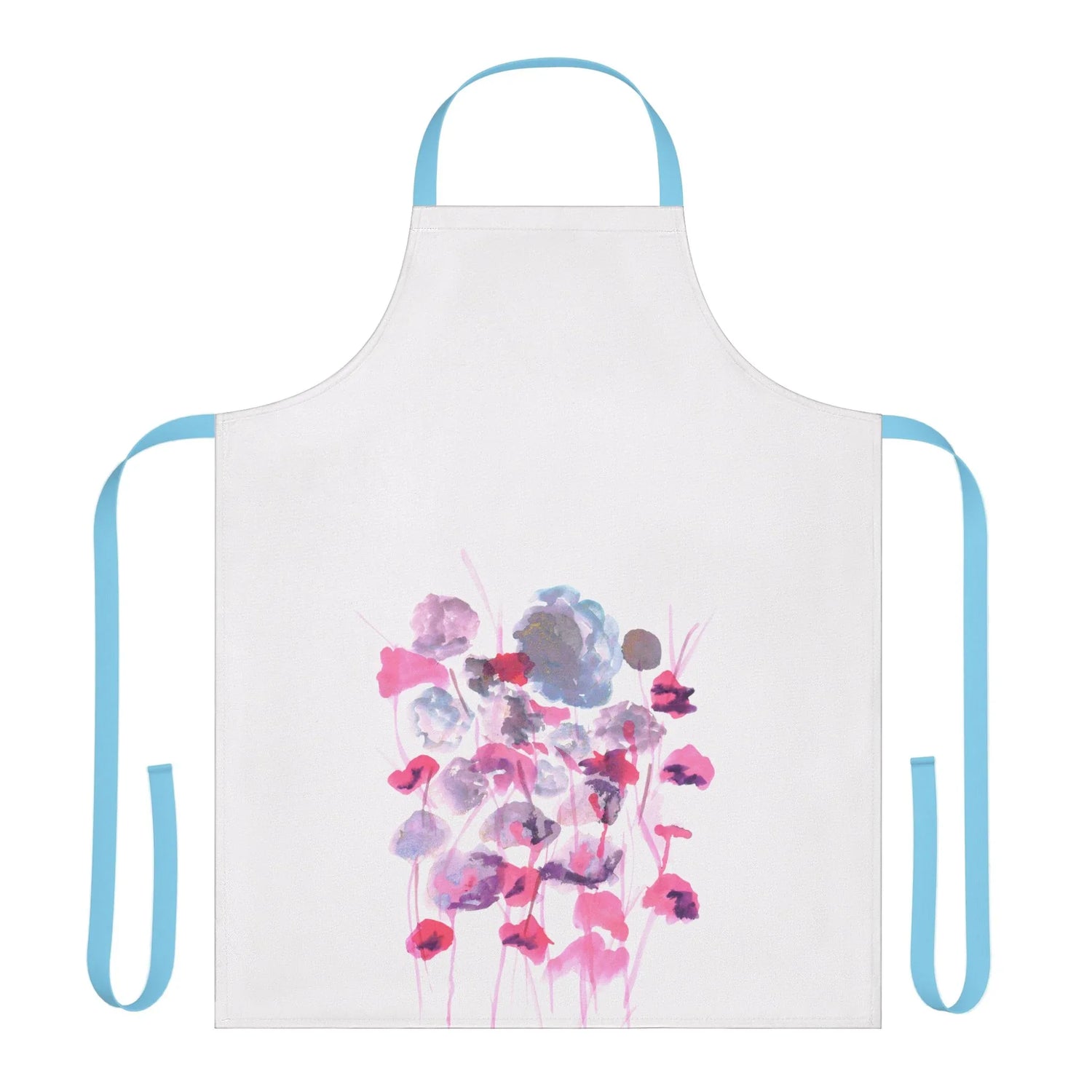 Abstract Apron Jardin D'ombrelles – Artistic Kitchen Chef Gift - Laure Leprince - Artiste Peintre