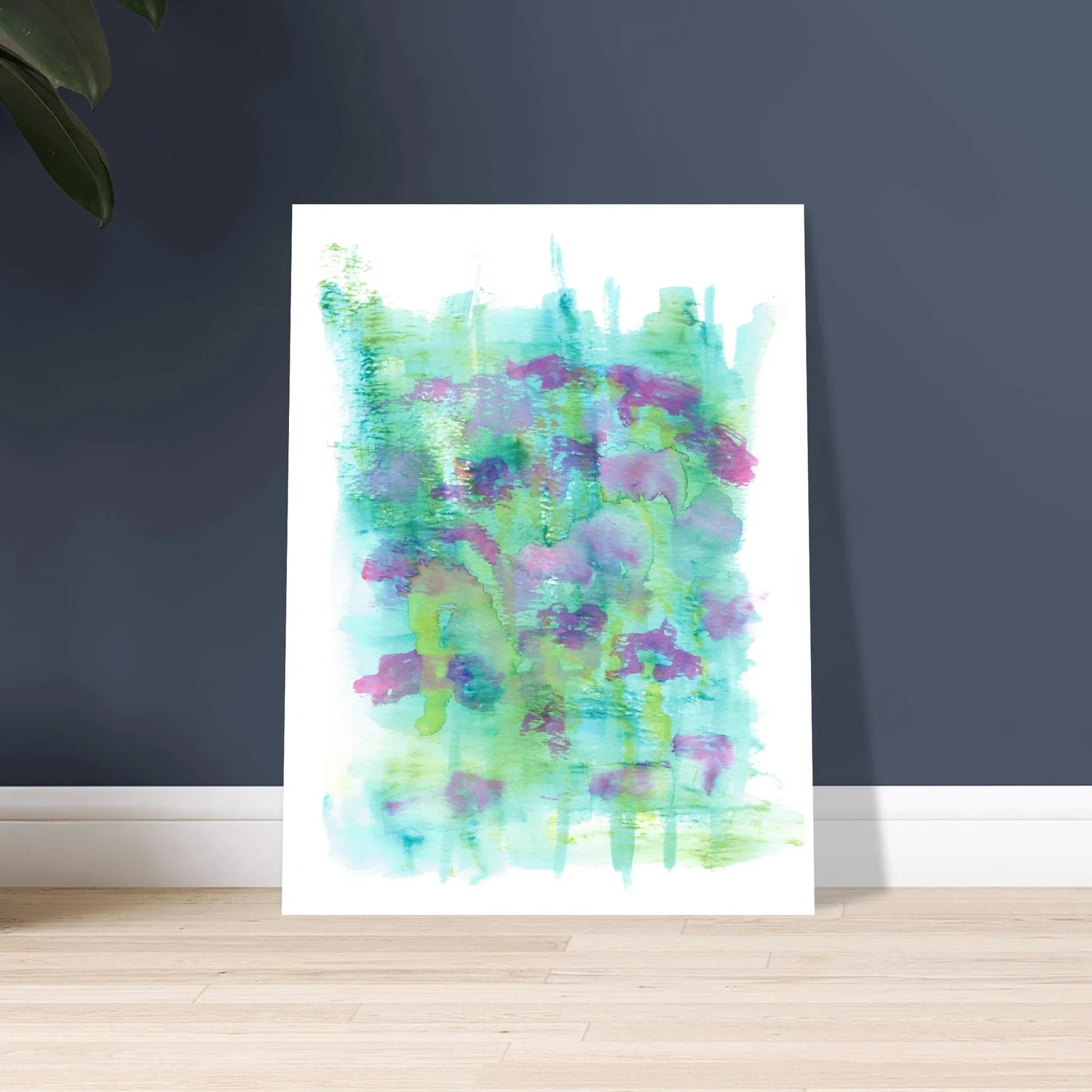 Affiche premium sur papier mat Eclosions Sauvages – Art mural de qualité supérieure - Laure Leprince - Artiste Peintre