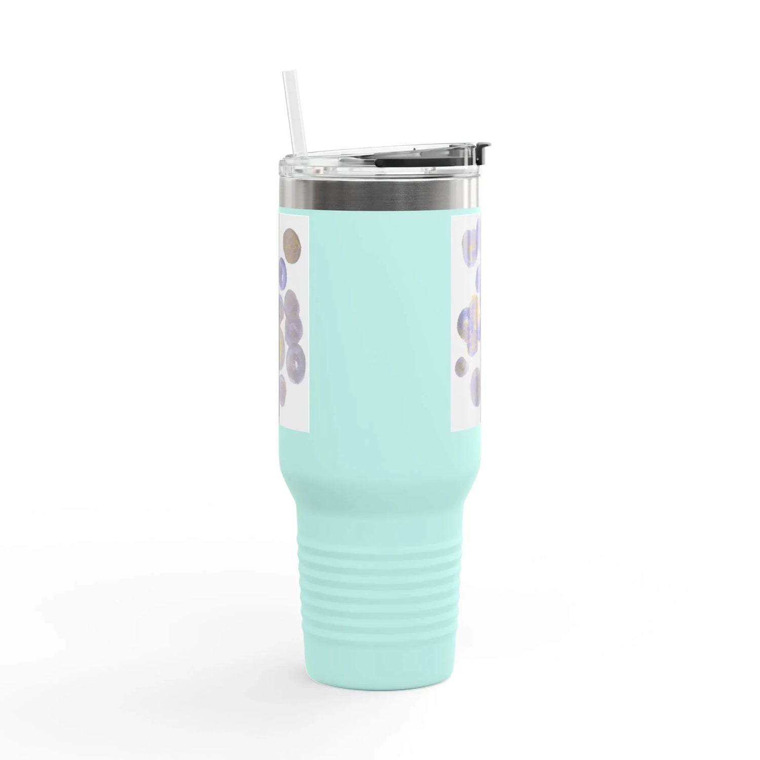 40oz Insulated Travel Mug – Speres Watercolor Design - Laure Leprince - Artiste Peintre