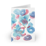 Aquarelle Bleuets électriques Laure Leprince - Artiste Cotée Akoun - Laure Leprince - Artiste Peintre