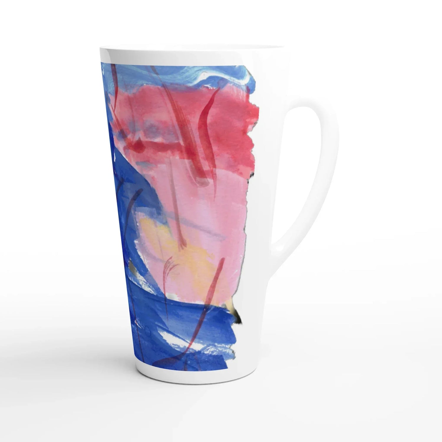 Mug à Latte en Céramique 500 ml Midnigth Siren – Élégant, durable et brillant - Laure Leprince - Artiste Peintre