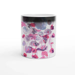 Mug magique en céramique 325 ml Jardin des Ombrelles – Révèlez votre motif à la chaleur - Laure Leprince - Artiste Peintre