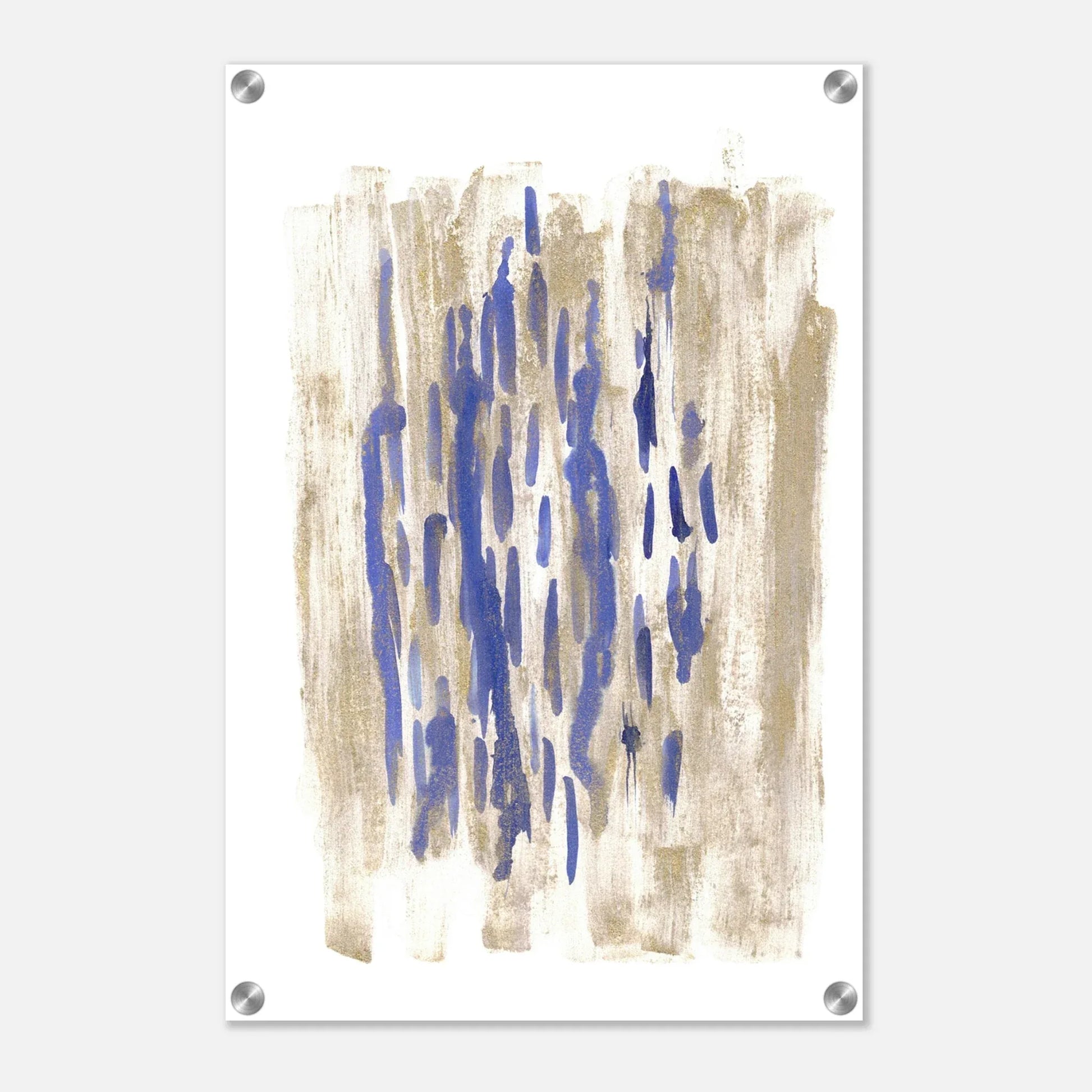 Impression sur acrylique brillante Golden Drip | Art contemporain par Laure Leprince - Laure Leprince - Artiste Peintre