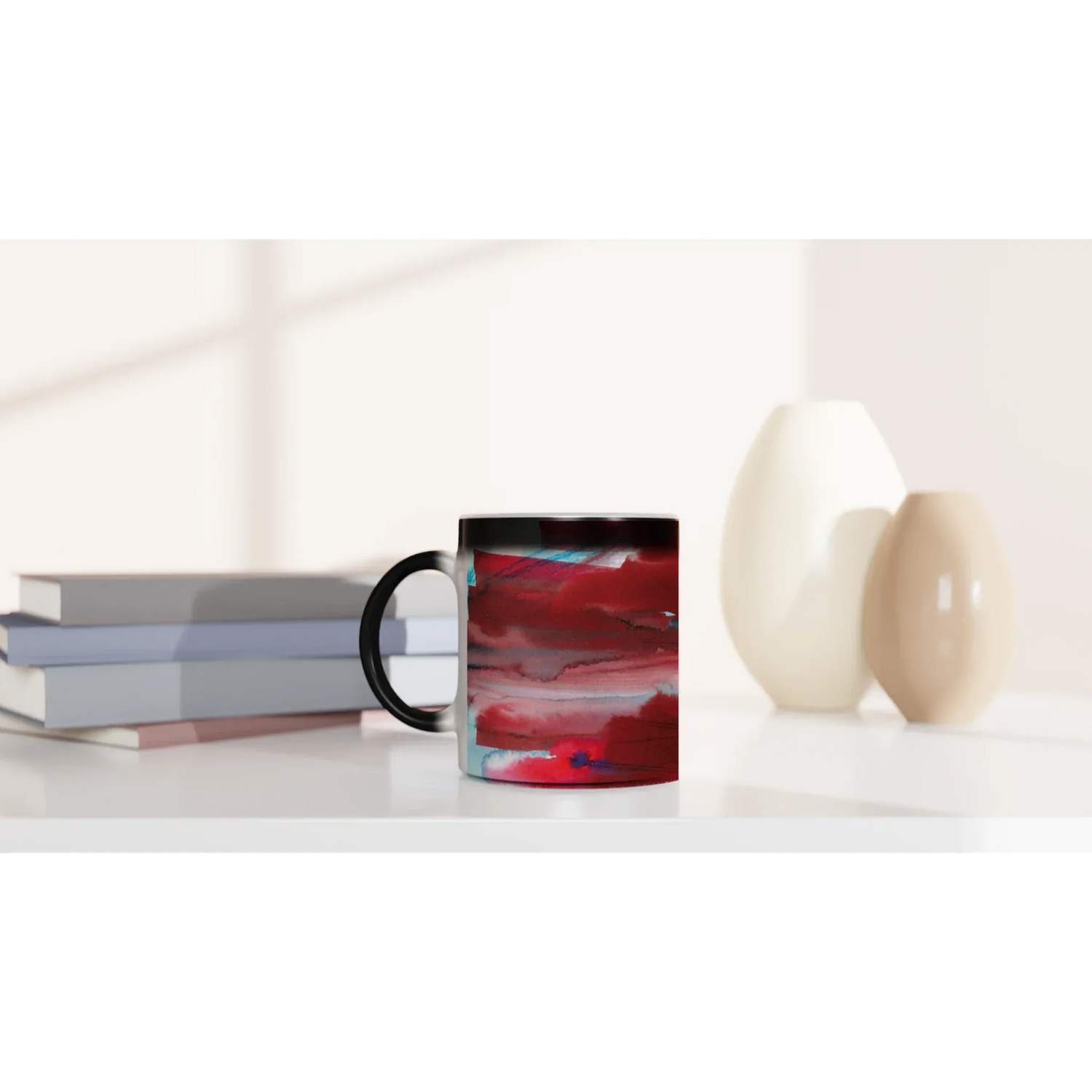 Mug magique en céramique 325 ml – Révèlez votre motif à la chale Crisom Tower - Laure Leprince - Artiste Peintre