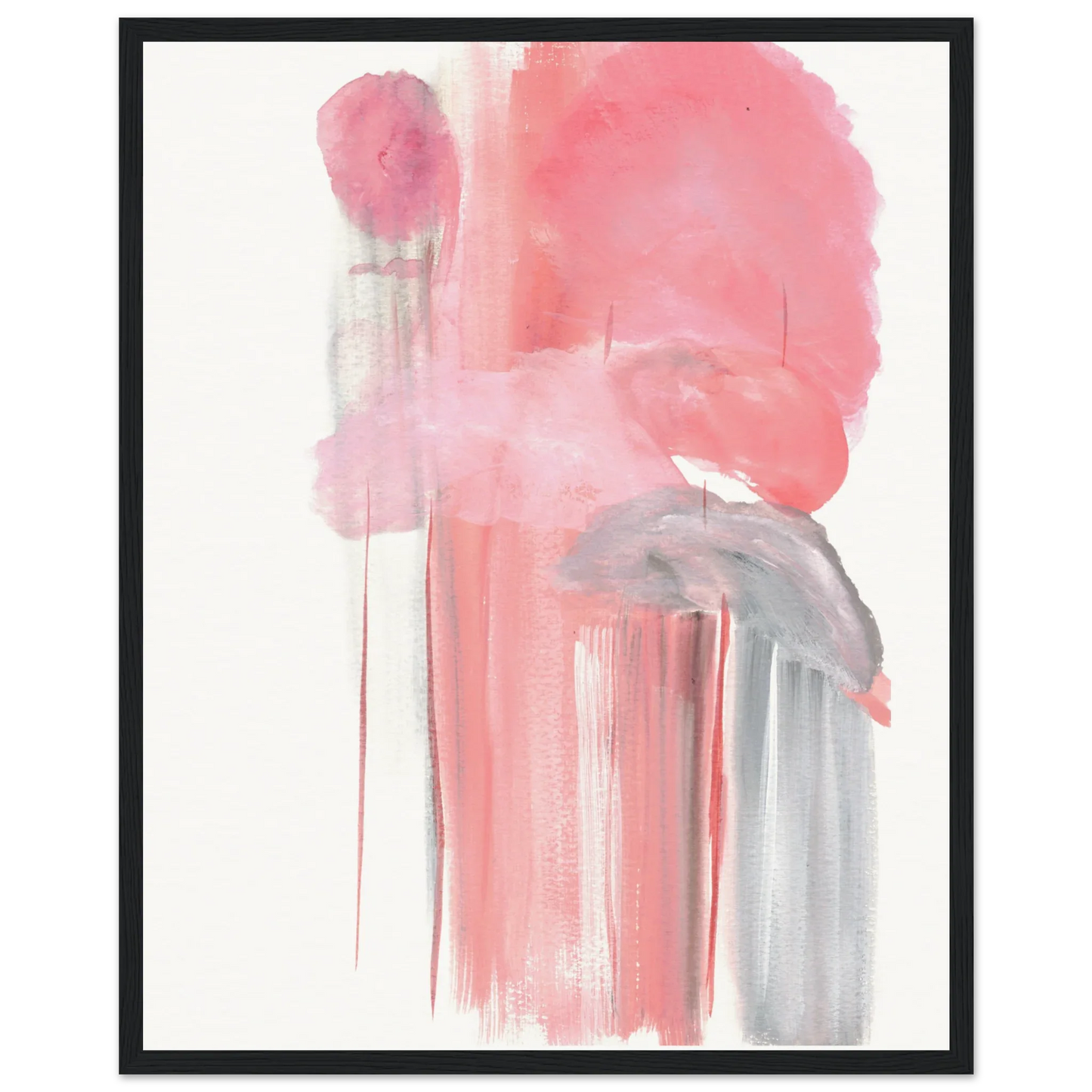 Affiche Encadrée Museum-Quality Matte Paper Wooden Framed Aurora Drift - Laure Leprince - Artiste Peintre